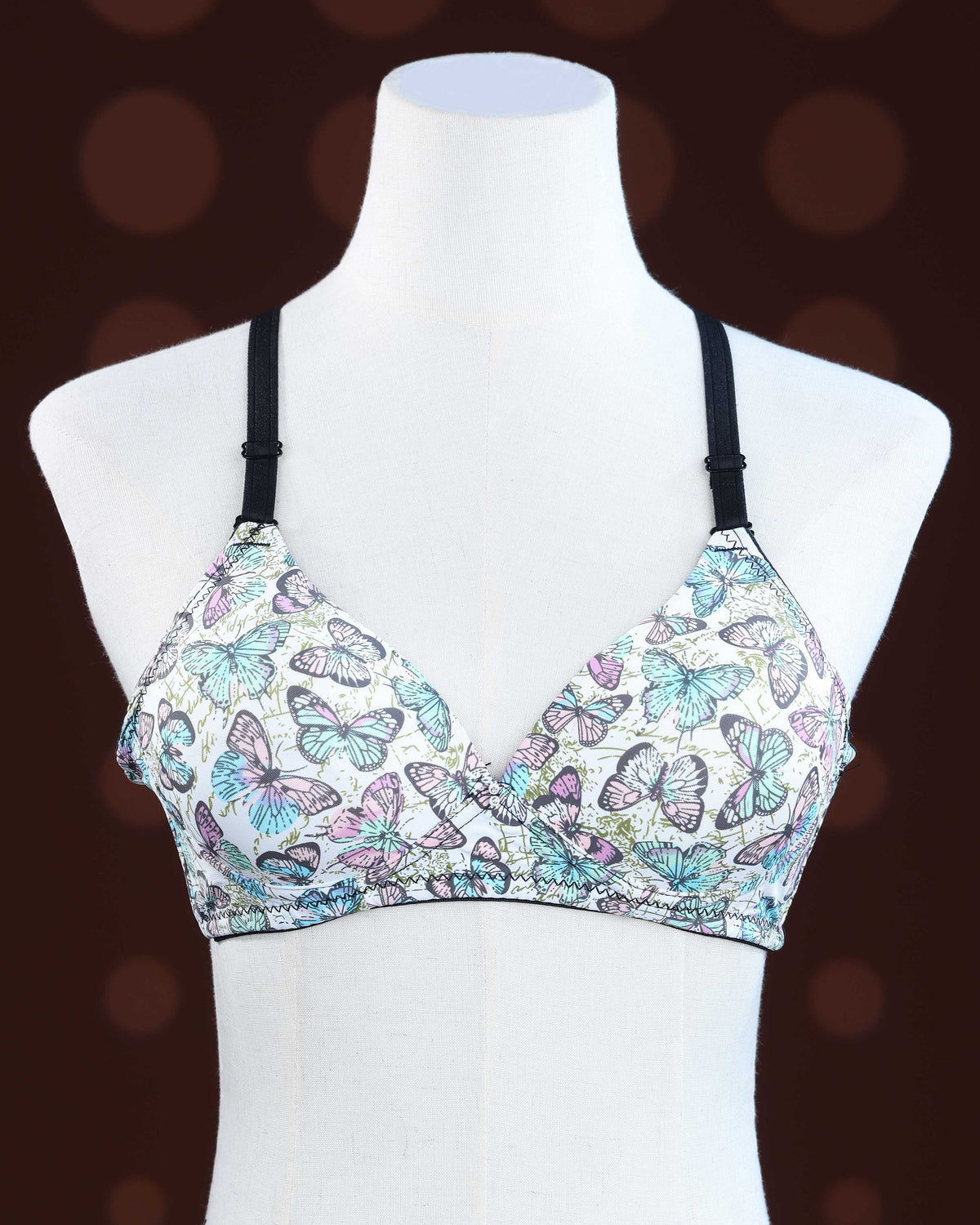 Multi Color Padded Brassiere