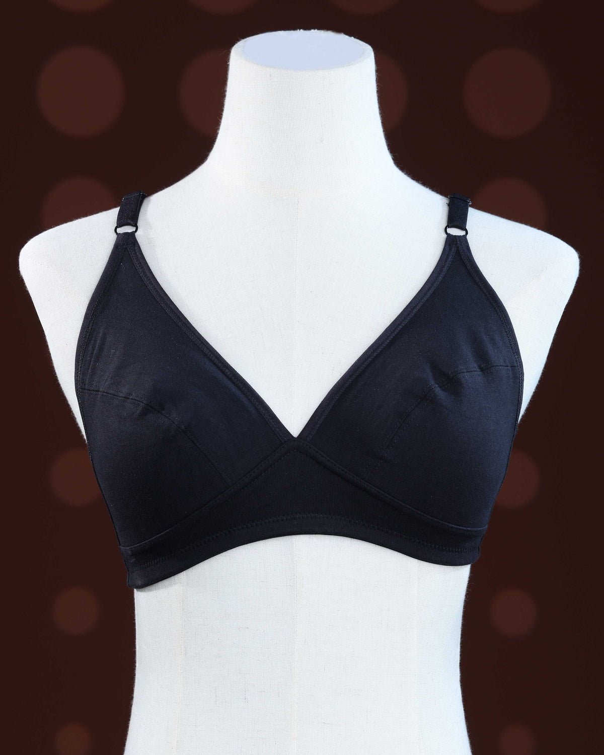 Black Color Non Padded Brassiere