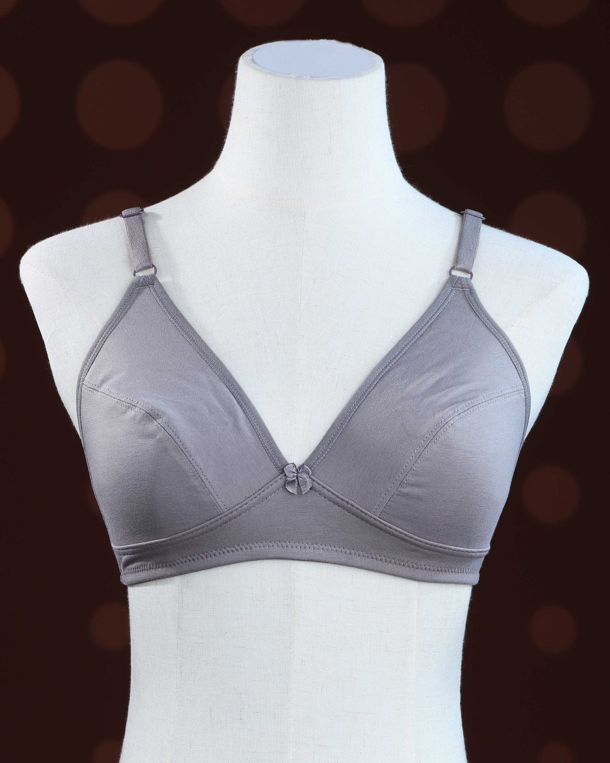 Grey Color Non Padded Brassiere