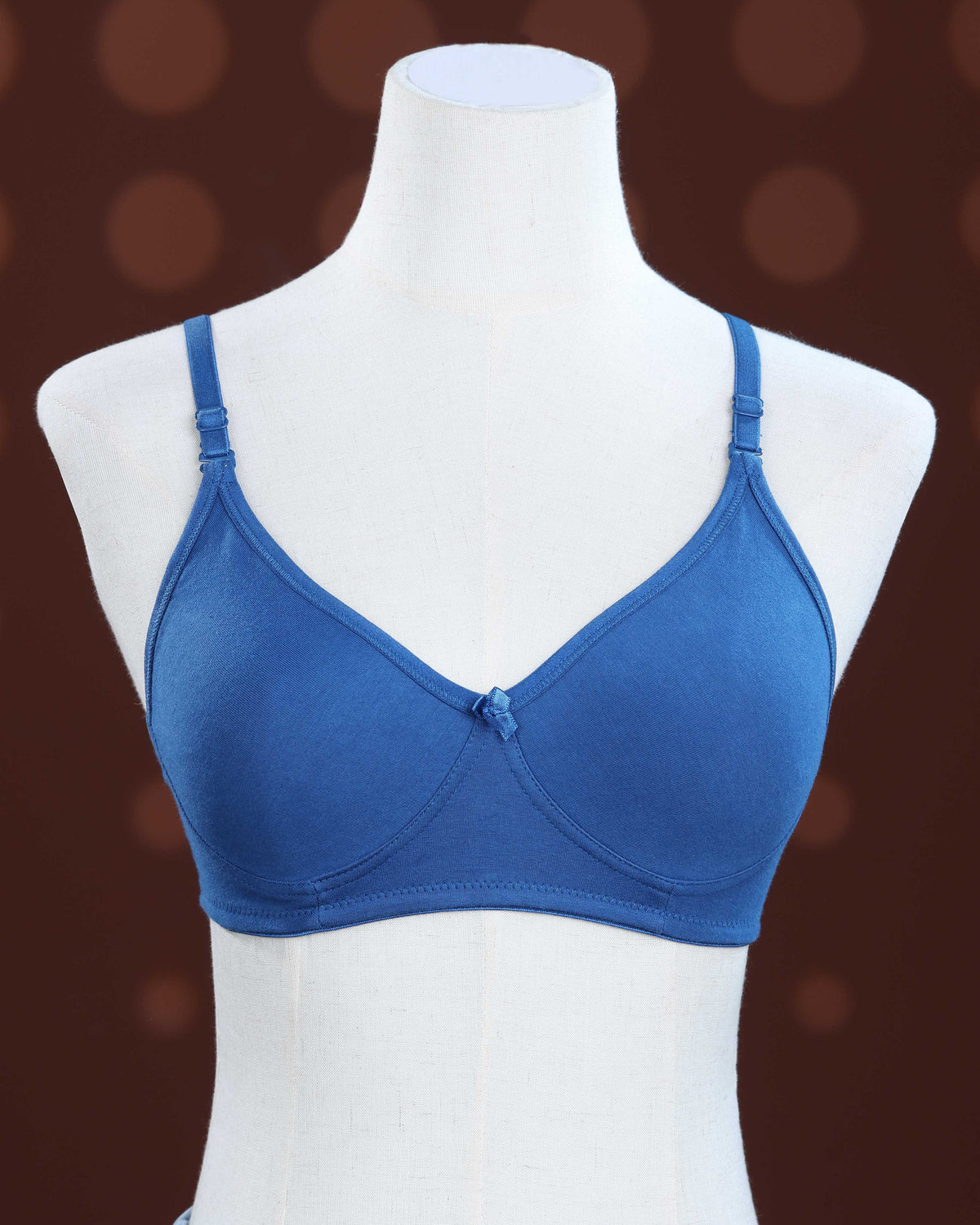 Blue Color Padded Brassiere