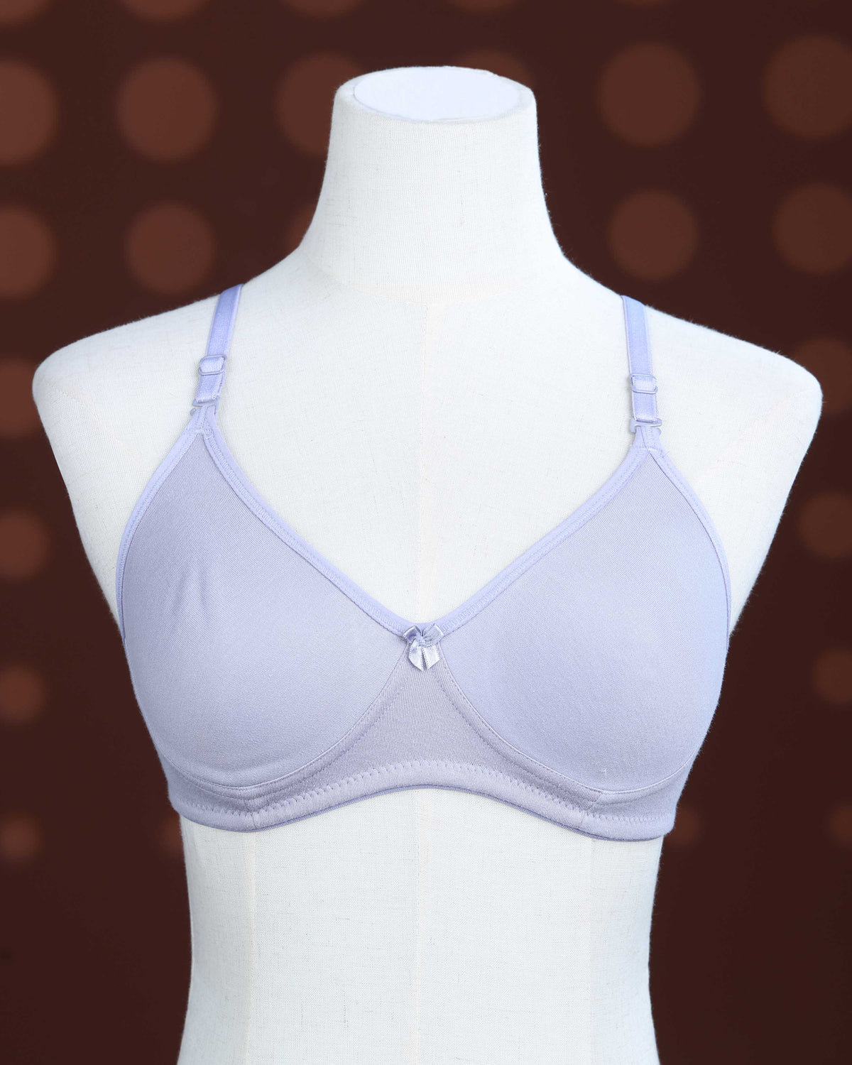 Grey Color Padded Brassiere