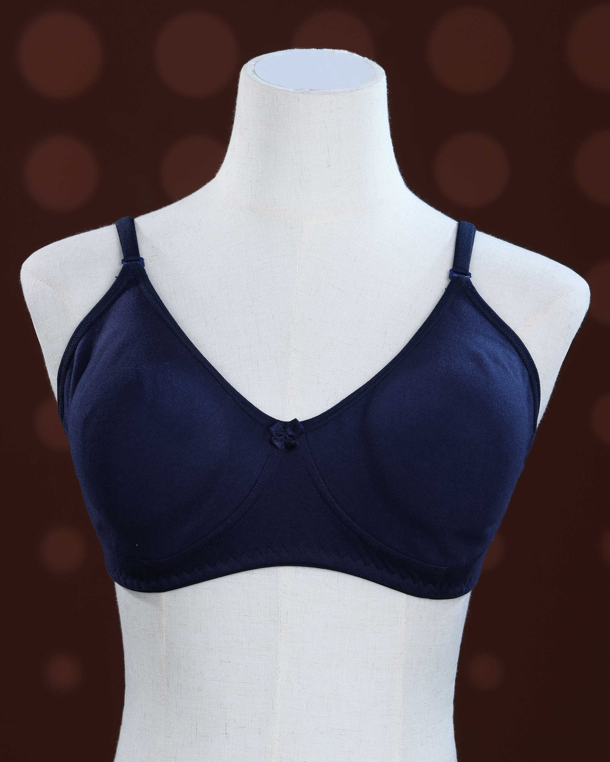 Navy Blue Color Padded Brassiere