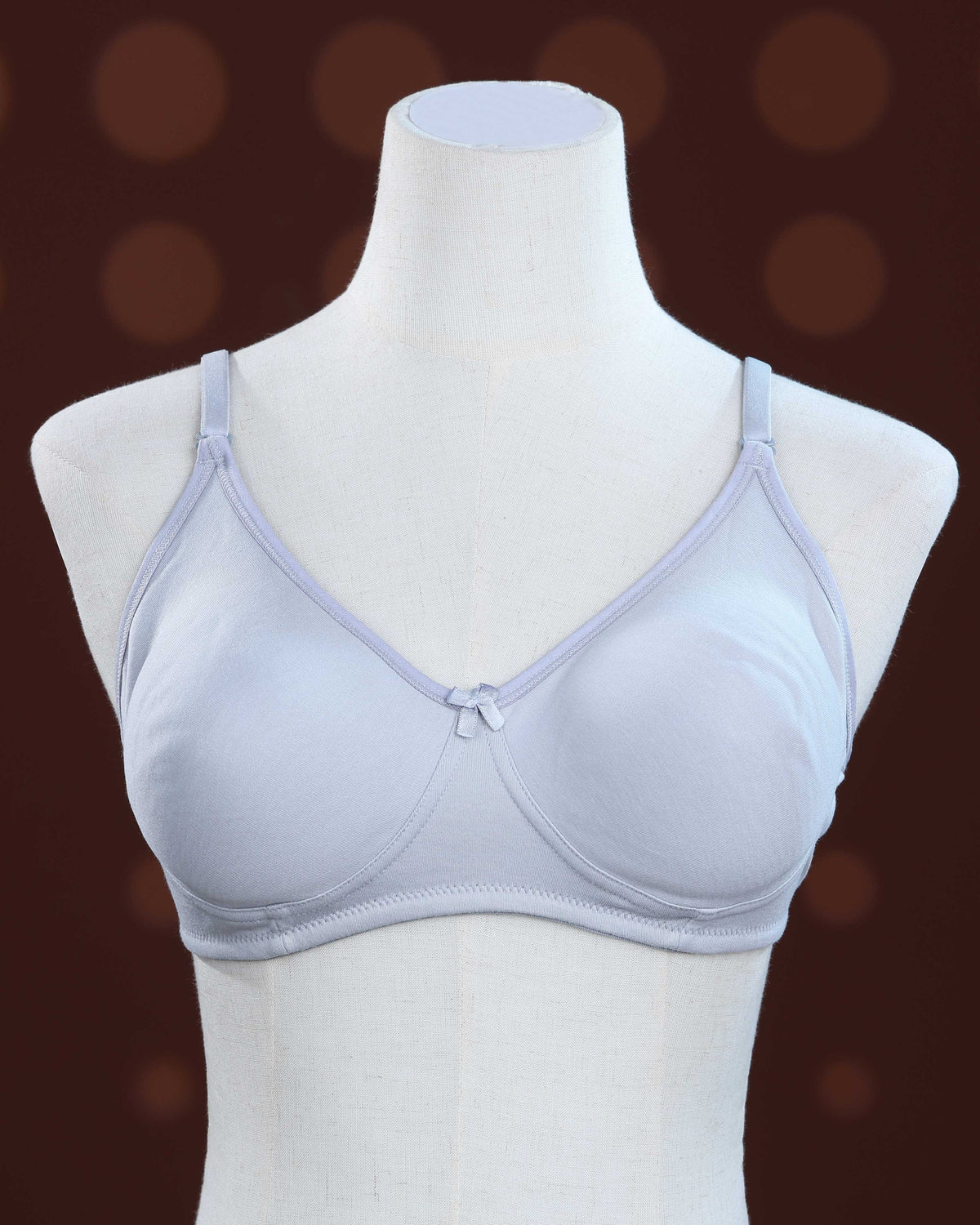Grey Color Padded Brassiere