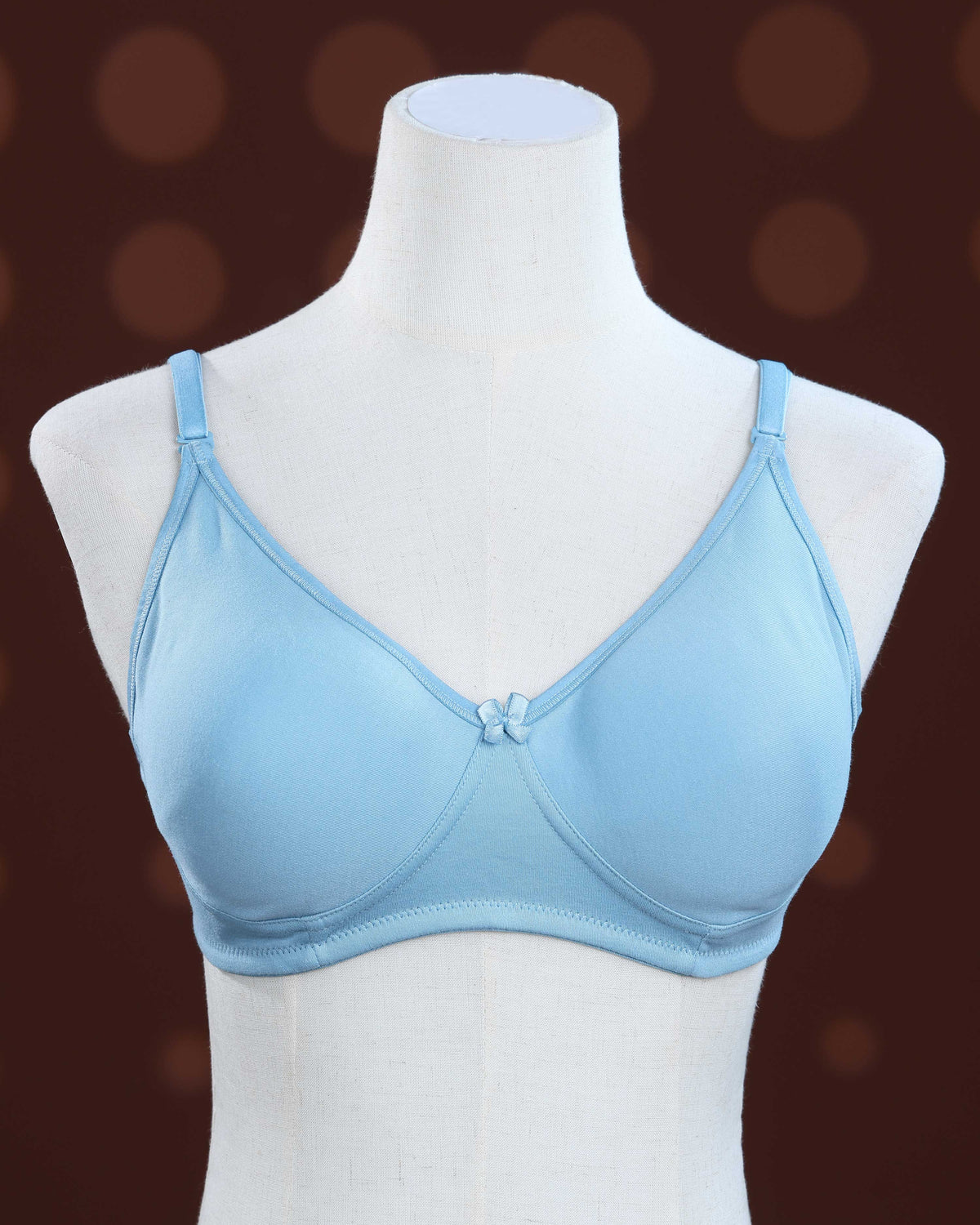 Blue Color Padded Brassiere