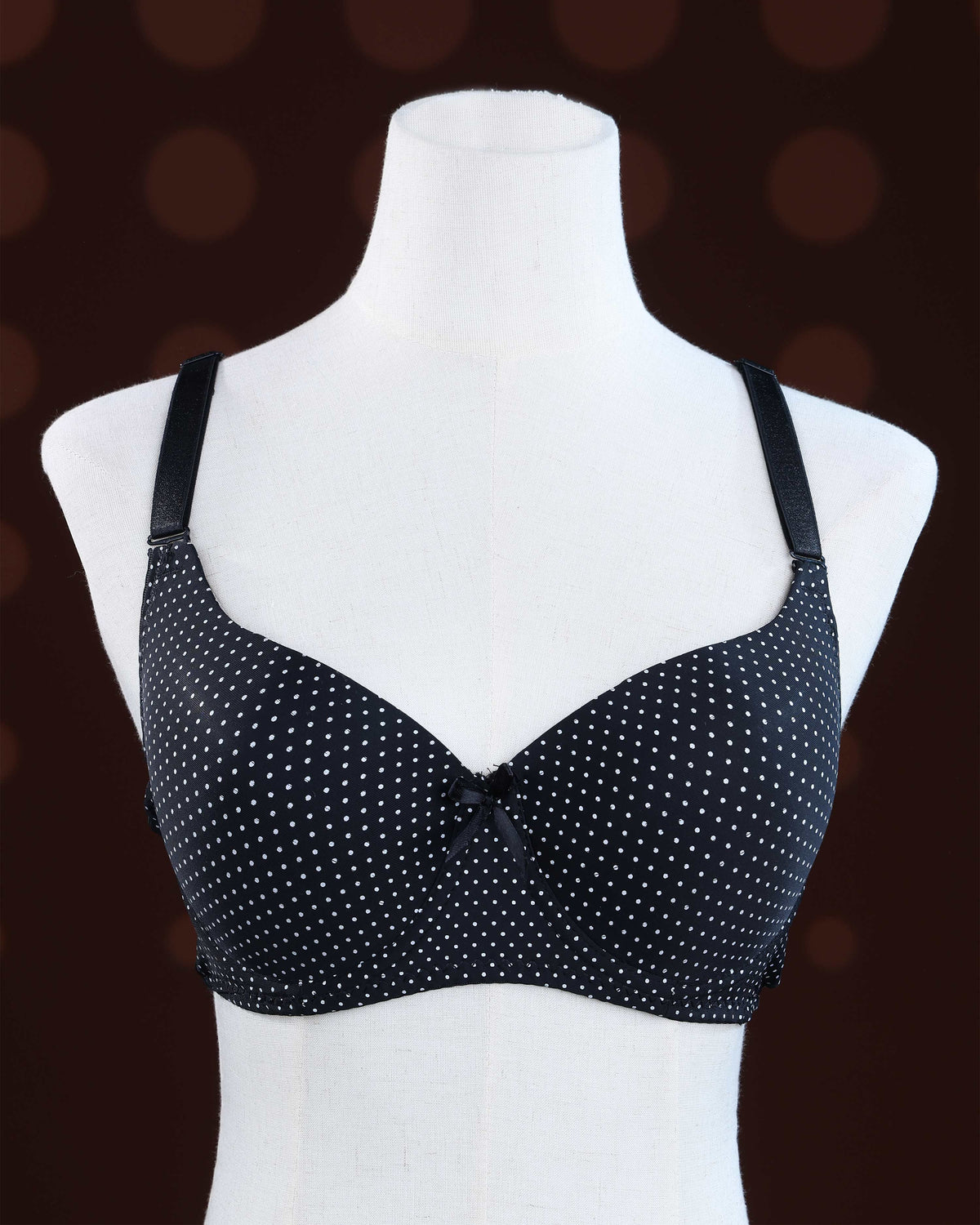 Black Color Padded Brassiere