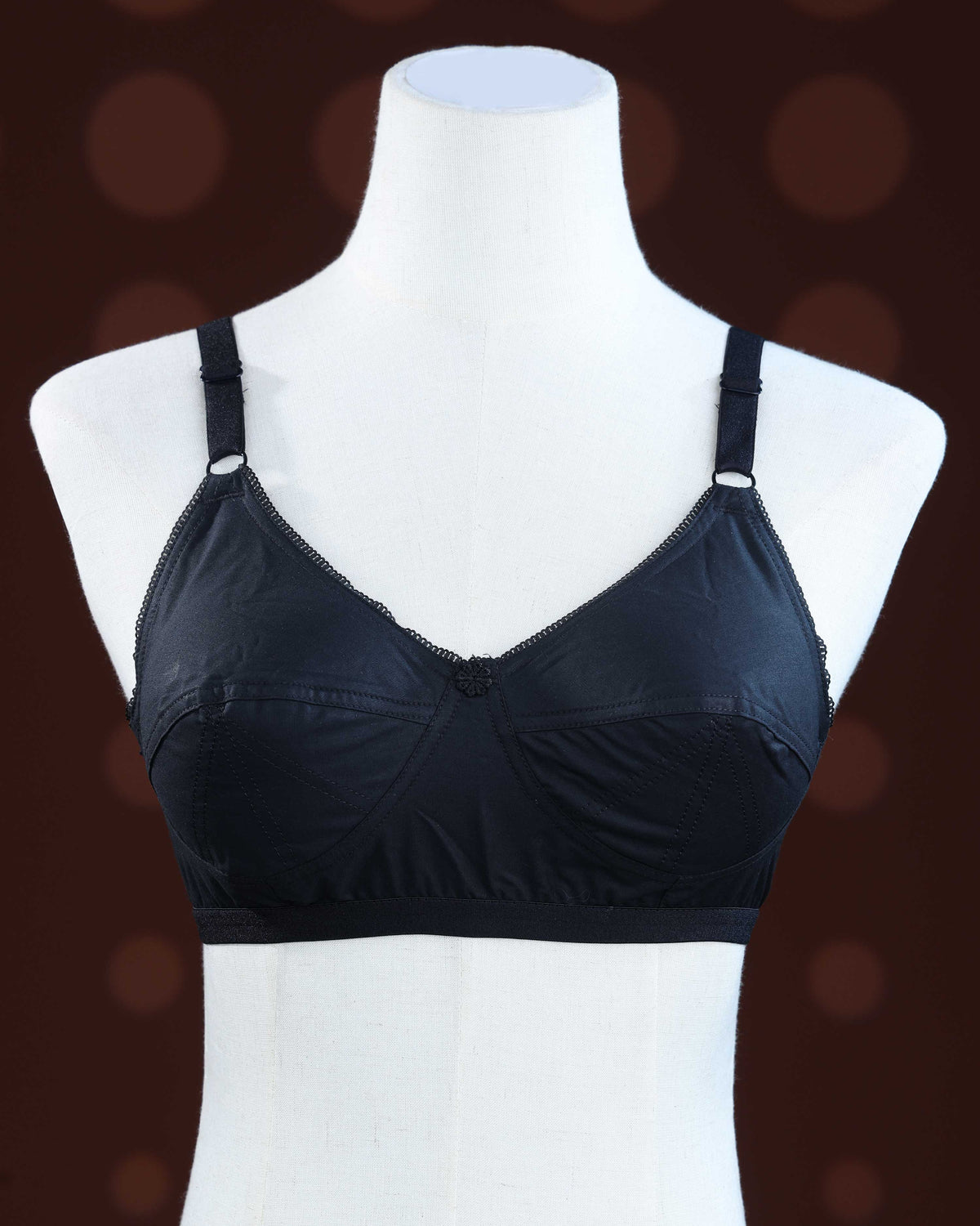 Black Color Non Padded Brassiere