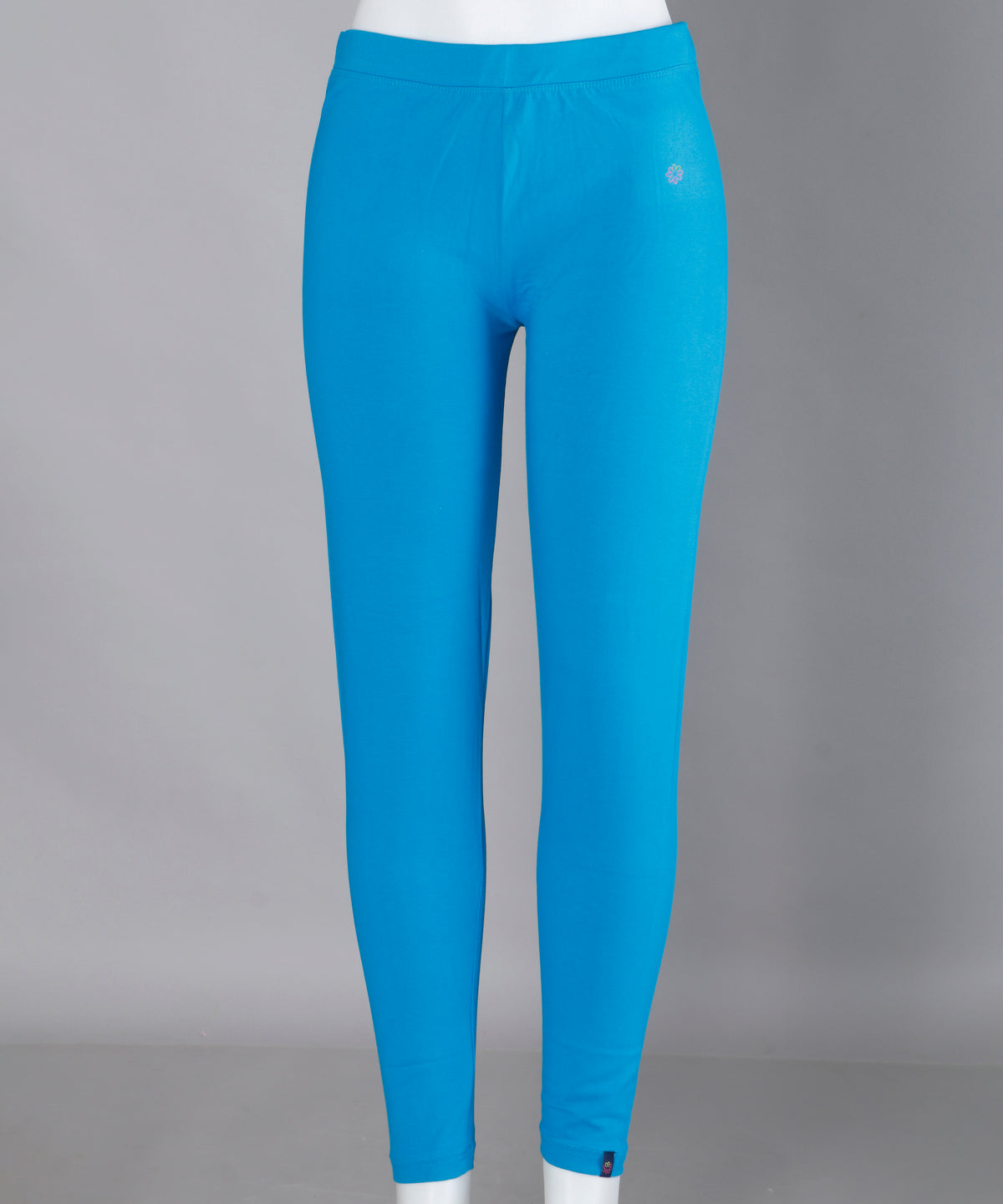 Womens Blue Leggings