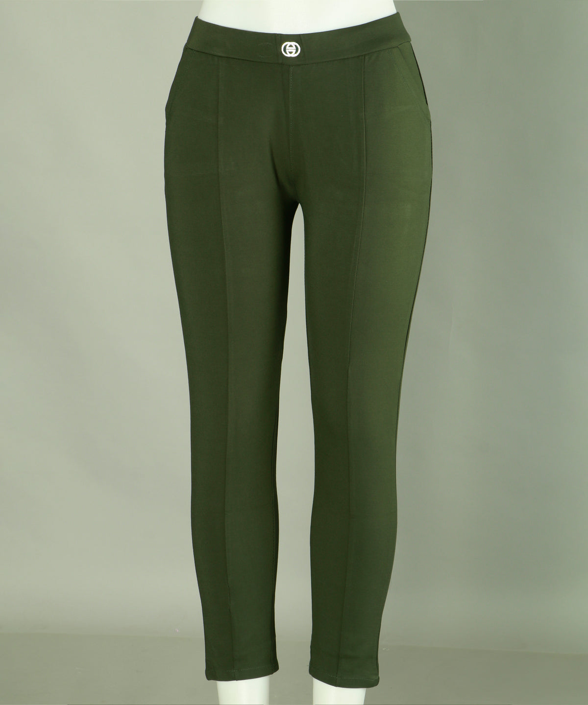 Women Slim Fit Regular Trousers
