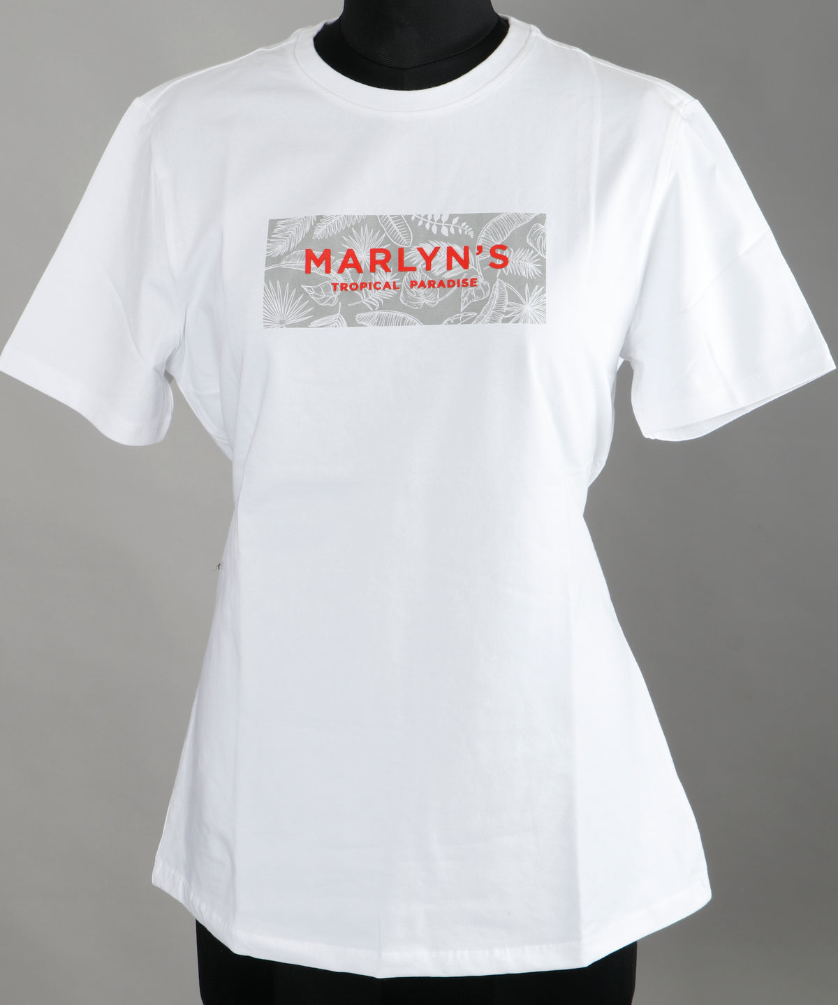 Round Neck White Women's T-Shirt